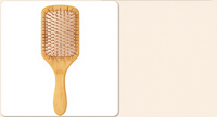 Brosse à cheveux en bois pour massage du cuir chevelu - Brosse à coussin d'air professionnelle, portable et légère pour la maison et les voyages, soin des cheveux lisses