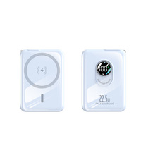 Banco de Energía Portátil Magnético con Enchufe de CA, Carga Rápida de 22.5w, 20000mAh, con 2 Cables Integrados