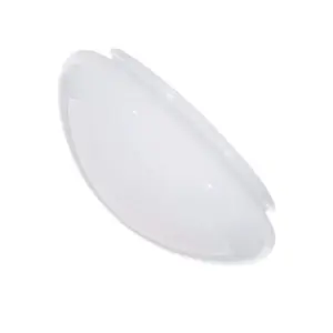 Mouth Blown Milk White Opal Shiny Round Glass Dome Lampshade for Mounted Ceiling Light Diffuser Shade