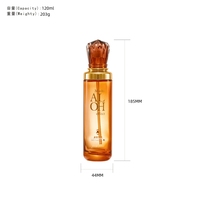 Flacon cosmétique pour mascara et gouttes pour les yeux avec pompe à lotion, nouveau design, flacon de luxe à fond épais et épaule plate