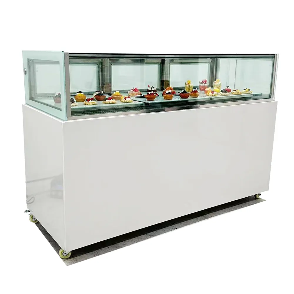 Bakkerij Case Display Gekoelde Tafel Taart Kast Vriezer Koelkast Cake Display Case