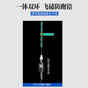 ตะกั่วตกปลา Aohu 5 กรัม รูปทรงกระบอก ผลิตจากโลหะผสม ปลดเร็ว สำหรับการตีเหยื่อและการลากสาย - Product Image 5