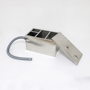 Tanque de Decantación de Yeso de Acero Inoxidable, Filtración de Tres Capas, Uso en Clínicas Dentales, Anticorrosión, Forma Rectangular - Product Image 1