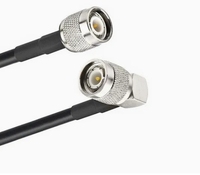 Kabel Koaksial BNC Male ke BNC Male RG58 50 Ohm Patch Cord Jumper Connector untuk CCTV