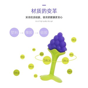 <span class=keywords><strong>Mordedor</strong></span> de Silicona de Diseño Innovador con Forma de Fruta <span class=keywords><strong>para</strong></span> Bebés, Libre de BPA, Alivia el Dolor de Dentición - Product Image 5