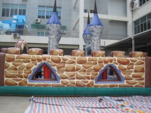 Structure de jeu gonflable Fun City & Castle, matériau PVC écologique, usage commercial, capacité 800 kg, 12 personnes - Product Image 4