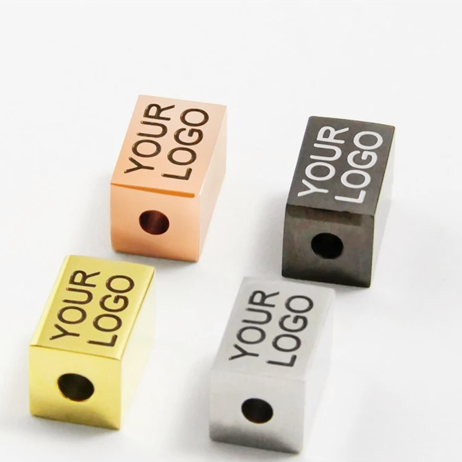 square beads stainless steel