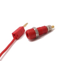 Connecteur de bornier de panneau à prise banane isolée de haute qualité 4MM pour montage mural