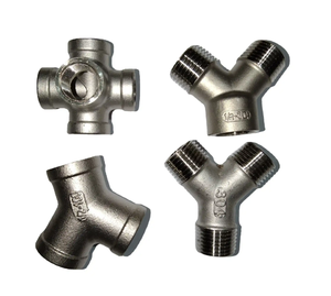 ASTM A106 gr. B áp lực cao ba cách khuỷu tay phù hợp ống thép carbon Phụ kiện cho hệ thống thủy lợi 50mm khuỷu tay thép carbon - Product Image 2