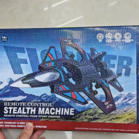 Avion RC en gros pour enfants et adultes débutants – Avion de jouet télécommandé LED avec fonction de vol stationnaire automatique – Jouet avion de chasse
