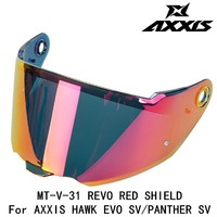AXXIS HAWK EVO SV/PANTHER SV Kaskları MT-V-31 ile Uyumlu Motosiklet Yüksek Kaliteli Lens