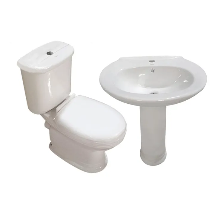 New design ceramics sanitary wares P trap S trap toilet with basin,toilet wc set