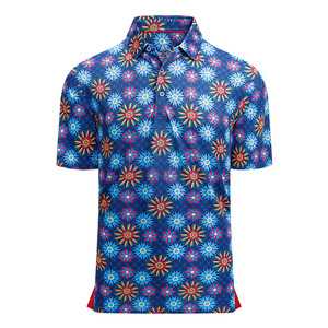 Ingrosso Ready-Made <span class=keywords><strong>Golf</strong></span> per <span class=keywords><strong>Polo</strong></span> in poliestere Spandex ad alta elasticità rapida asciugatura prestazioni hawaiane stampate per <span class=keywords><strong>Polo</strong></span> - Product Image 6