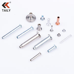 Rivets plats à double tête Forgeage à froid <span class=keywords><strong>Rivet</strong></span> à tête ronde 8mm <span class=keywords><strong>Rivet</strong></span> en acier inoxydable de haute qualité personnalisé - Product Image 2