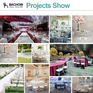 Thực tế pha lê disassemblable bền ghế Acrylic vật liệu dễ dàng để làm sạch không độc hại cho gia đình thu thập bên ăn uống sử dụng - Product Image 6