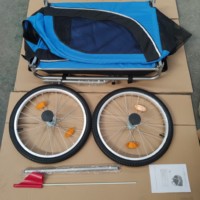 Remorque de transport robuste en fer de 15 kg pour vélo, chariot de remorquage 48 V, chariot de transport pour vélo BIKE ZDLH TOOLS Nouveau
