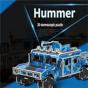 Juguete Educativo 3D para Niños, Rompecabezas de Auto, Bloques de Construcción de Papel para Armar, Regalo para Niños - Product Image 1