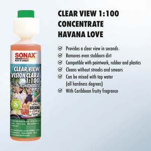Líquido Limpiaparabrisas Transparente Concentrado Havana Love 1:100, 250 ml, Aroma Tropical, Gran Venta - Product Image 2