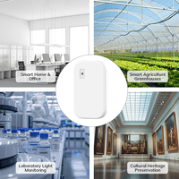 Enregistreur de données portable détecteur d'intensité lumineuse photosensible compteur BLE étiquette d'actif autocollant moniteur Bluetooth capteur de lumière ambiante