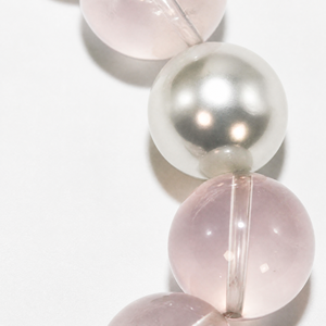 Bracelet en quartz rose et pierre de lune, perles de pierres naturelles 8 mm, bijoux de guérison des chakras, vente en gros pour femmes - Product Image 6