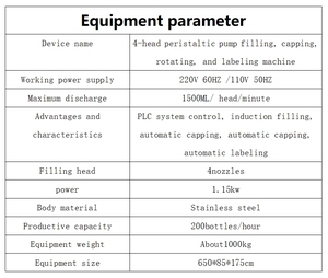 Mỹ phẩm tinh dầu khử trùng Chất Lọ làm đầy và đóng nắp cơ chế ghi nhãn chai và mã hóa dây chuyền sản xuất - Product Image 5