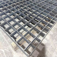 Grille de circulation en treillis soudé ultra-résistant en acier galvanisé pour eaux pluviales, certifiée ISO9001/CE, soudée