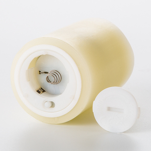 Matti Bộ Trang Trí Nhà Cửa <span class=keywords><strong>6</strong></span> Ngọn Lửa Thật D5XH7CM Sáp Parafin Ngà Nến Led Hoạt Động Bằng Pin - Product Image 6