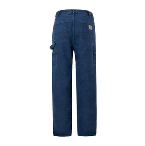 Jeans <span class=keywords><strong>de</strong></span> style <span class=keywords><strong>Carhartt</strong></span> japonais pour hommes et femmes, coupe droite décontractée, taille mi-haute, en denim délavé - Product Image 4