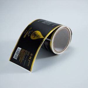 Etiquetas Adhesivas Personalizadas para Embalaje de Productos a Prueba de Agua, Impresión de Hojas de Etiquetas con Logotipo de Marca, Rollos Autoadhesivos - Product Image 1