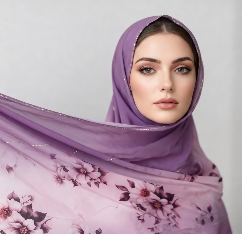 NEW Fashion Printed Chiffon Hijab for