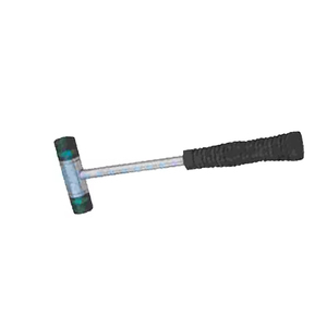 Marteau professionnel pour pose de carrelage céramique au meilleur prix, tête souple en fibre de verre et caoutchouc, qualité DIY, acier, bois, plastique - Product Image 1