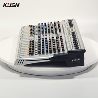 Console numérique 16 canaux, 99 DSP, mixeur audio professionnel, console de mixage audio alimentée, Soundcraft avec Bluetooth USB
