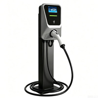 Nouvelle borne de recharge AC pour véhicules électriques, type 2, 11 kW, à poser au sol, pour petits parcs industriels et communautés