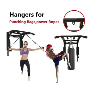 Torre de Ejercicios Chaoran, Barra de Dominadas de Acero Resistente para Montar en la Pared, Equipo de Gimnasio en Casa, Pila de Pesas de 10 kg, Entrenamiento de Cuerpo Completo - Product Image 4
