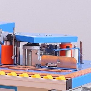 Machine à bois intégrée double face pour le collage de chants droits et courbes, le bordage double face, le polissage et la finition des coins - Product Image 5