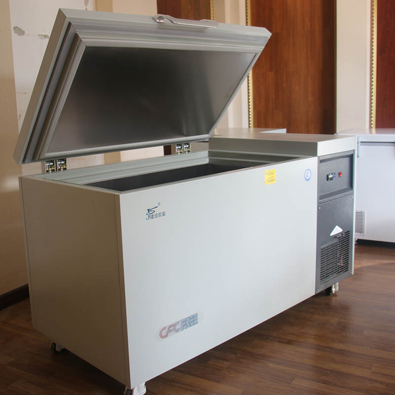 -60C degree low temperature freezer 480L chest deep freezer for biological samples used in university and institutes