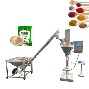 Macchina Riempitrice e Sigillatrice a Coclea per Caffè, Farina, Peperoncino, Detersivo, Latte in Polvere, <span class=keywords><strong>Paprika</strong></span>, per Sacchetti, <span class=keywords><strong>Film</strong></span>, Plastica, Grado Alimentare - Product Image 1