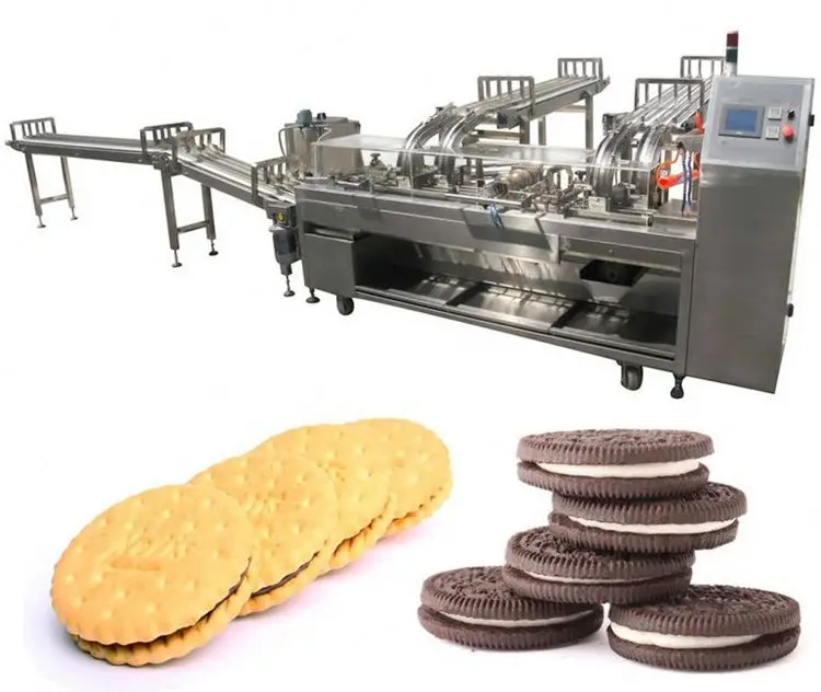 آلة صنع بسكويت الشوكولاتة الأوتوماتيكية بالكامل المورد/آلة صنع بسكويت المخابز