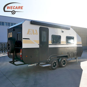 Wecare Offroad Camper Van Outdoor Luxury <span class=keywords><strong>Camping</strong></span> <span class=keywords><strong>Caravan</strong></span> Off Road Rv Camper Trailer rimorchio da viaggio con bagno e wc - Product Image 4