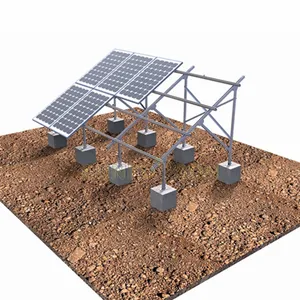 Pv Ground Mounting System Solar Mount Aluminum Ground Mounting Pv System