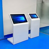 Affichage numérique sur pied avec écran tactile capacitif 4K Android Windows pour magasin de détail et ascenseur