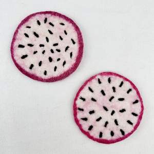 Sous-verres en <span class=keywords><strong>laine</strong></span> de feutre pour boissons, sous-verres absorbants pour bureau ou table à manger pour verre, tasse, tasse ou bol à soupe - Product Image 3