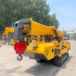 8ton מיני עכביש מנוף מרחוק זחילה סוג הטלסקופ הידראולי טלסקופי בום הרמת העכביש נייד קומפקטי - Product Image 5