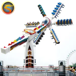 中国制造商户外游乐园成人游乐设施刺激速度风车游乐设施出售