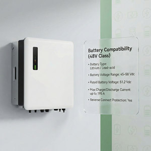 Onduleur Solaire Hybride IP65 2.2-10.2kW 230V Monophasé 2MPPT Efficacité MPPT 99.9% Protection Anti-Îlotissement CAN RS485 - Product Image 2