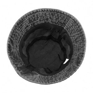 Wholesale Unisex Custom Distressed Bucket <b>Hat</b> Cotton Washed Fisherman Cowboy 3D Embroidery Outdoor Protection Spring <b>Summer</b> - Product Image 5