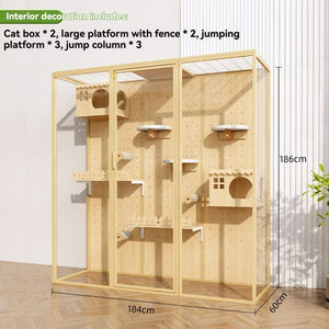 Rivoluzione Spaziale 2025 Villa Tiragraffi a Castello a 5 Livelli con Lettiera Nascosta Design Modulare Compatto da Arrampicata per Monolocale - Product Image 6