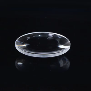 Fabricación profesional K9 Vidrio óptico 25,4mm Diámetro <span class=keywords><strong>175mm</strong></span> Longitud <span class=keywords><strong>focal</strong></span> Plano Lente convexa para detección láser - Product Image 2