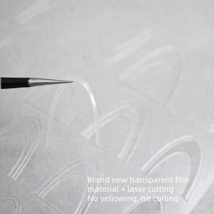 Calcomanías <span class=keywords><strong>de</strong></span> <span class=keywords><strong>Uñas</strong></span> Navideñas Reutilizables 2D, Diseños Franceses Bonitos con Copos <span class=keywords><strong>de</strong></span> Nieve, Coronas, Bastones <span class=keywords><strong>de</strong></span> Caramelo y Cetro, para Esmalte <span class=keywords><strong>de</strong></span> Gel y Aerógrafo - Product Image 5