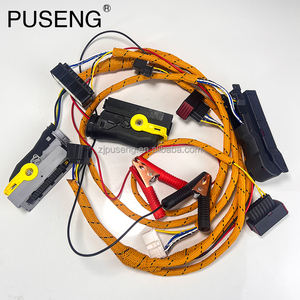 สายไฟชุดสายรัดแปรงสำหรับทดสอบเครื่องยนต์ ใช้สำหรับเครื่องมือวินิจฉัยตัวควบคุมการสตาร์ทแบบออฟไลน์สำหรับรถขุดวอลโว่ - Product Image 2